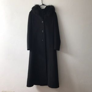 Black Cinzia Rocca Coat